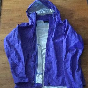 Marmot Hooded Wind breaker, Purple, Sz Small